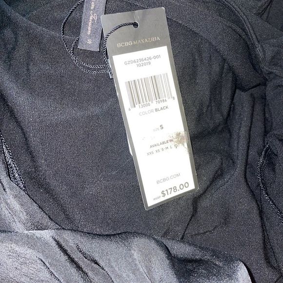 BCBGMaxAzria Knit Twist Front Midi Dress - Picture 4 of 4